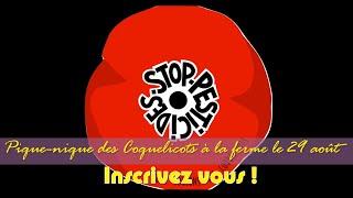 INSCRIVEZ-VOUS  AU PIQUE-NIQUE DES COQUELICOTS POUR LA VIE