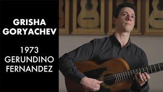 Sabicas' "Guadalquivir" played by Grisha Goryachev on a 1973 Gerundino Fernandez