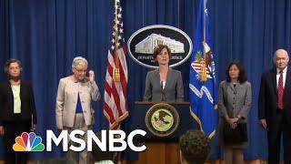 Panicked By Democrats, Donald Trump Installs Loyalist To Top DoJ Spot | Rachel Maddow | MSNBC