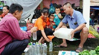 How to make wine from yeast from forest leaves, bring it to the market to sell | Lý Thị Ngoan