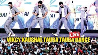 Vicky Kaushal Tauba Tauba Dance LIVE With Huge Crowd | Ammy Virk Bad Newz Promotion In New Mumbai