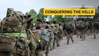 Conquering the hills | 1st Regiment, Advanced Camp | CST 2024