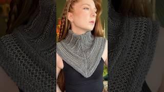 Knit  chainmail This piece took a minute  but I love the outcome!!!