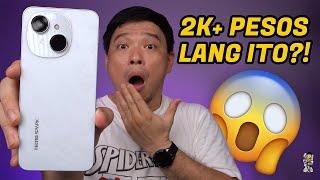 Tecno Spark GO 1 - 2k+ Pesos Lang Talaga Ito?! Grabe!