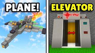 MINECRAFT: 5+ SECRET Redstone Hacks!