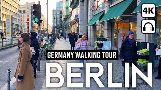 BERLIN, Germany  4K Walking Tour, Friedrichstraße | Iphone 15 Pro 