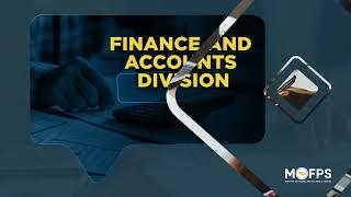 Who we are? || Finance and Accounts Division