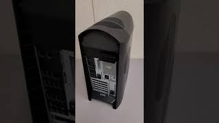 How to open the Alienware Aurora R11 gaming computer case.