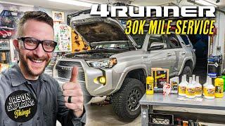 Toyota 4Runner 30,000 Mile: MAJOR SERVICE DIY GUIDE!