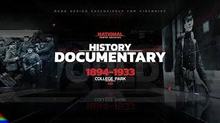 History Documentary Promo  After Effects Template  AE Templates