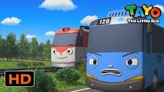 Tayo English Episodes l A Train vs. A Bus l Tayo the Little Bus