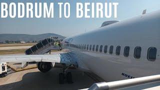 TRIPREPORT | AnadoluJet (ECONOMY) | Bodrum - Beirut | Boeing 737-800