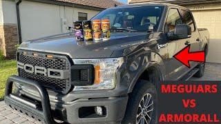 Testing MEGUIARS against ARMOR ALL! Leather Wipes and Trim Wipes!