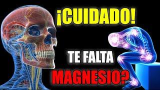 ¡EL MAGNESIO SALVARÁ TU VIDA! Así EVITARÁS la FALTA de MAGNESIO | SÍNTOMAS de MAGNESIO BAJO