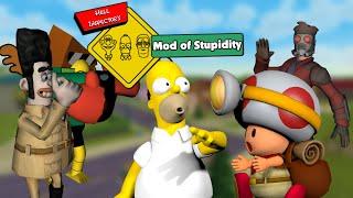 The Simpsons Hit & Run - Hell Inspector's Mod of Stupidity Bonus Missions