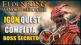 Elden Ring Igon Quest Completa e Boss Secreto Bayle