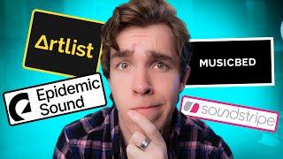 The BEST Royalty Free Music Site? | Artlist vs Epidemic Sound vs Soundstripe vs Musicbed