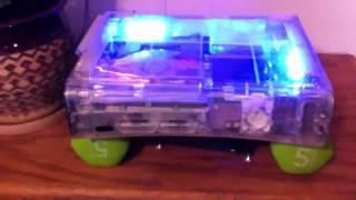 Xbox 360 Complete GhostCase blue LED