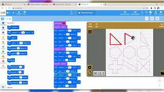 VEXcode VR Project 14: 'Shape Tracer' Created by Trishanth Kumar