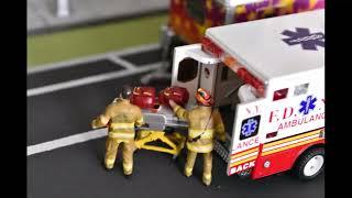 New-York, FDNY and Breaking News diorama 1/64 scale, épisode 3