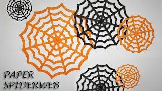 How to make paper spiderweb || Paper craft || Paper plane 286