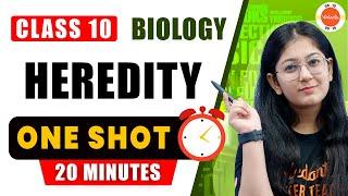 Heredity Class 10 One Shot | NCERT 10th Science (Biology) Chapter 9 Heredity And Evolution #Cbse2024