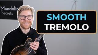 Play a smooth tremolo -  Mandolin lesson