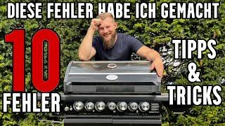 Hätte ich das mal früher gewusst! 10 Anfängerfehler beim Grillen mit dem Gasgrill