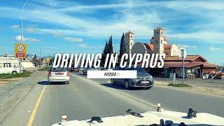 Driving in Nicosia Cyprus travel Vlog (2021) 4K 60fps