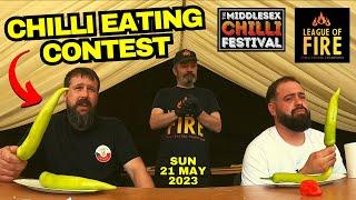 CHILI EATING CONTEST  with UK CHILLI QUEEN - Middlesex Chilli Festival - Sun 21 May 2023