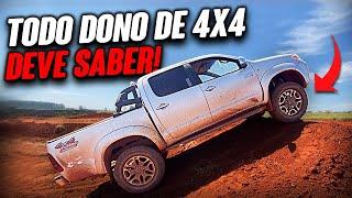 Dicas de OFF ROAD 4x4 para NÃO passar apuros - Bloqueio de Diferencial, Reduzida, Controle de Tração