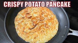 Crispy Potato Pancake Recipe Without EGGS AND FLOUR! | Gamjachae Jeon