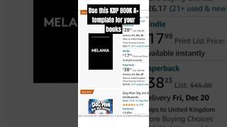 Use these CANVA templates to make A+ content to sell more KDP books on amazon #a+content
