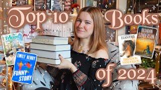 TOP 10 BOOKS of 2024 ️ my favorite books of the year