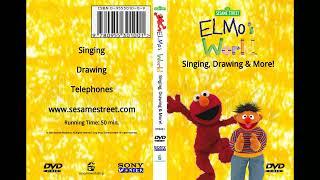 Elmo's World: Singing, Drawing & More! - 2000 DVD Cover