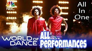 Les Twins - World Of Dance - All Performances