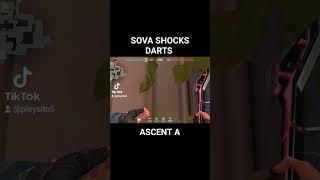 sova lineups Ascent A #valorant #valorantclips #valorantlineups #valoranttips #sovavalorant