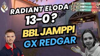 2 IGL AYNI TAKIMA DÜŞÜNCE 13-0 MAÇ BİTİRİYORLAR ! | BBL JAMPPI GX REDGAR RADIANT ELODA VALORANT