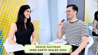 Miss Earth Wales 2024, Grace Gavigan’s interview with @LuisPortelles