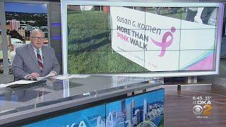 Susan G. Komen More Than Pink Walk held in Schenley Park