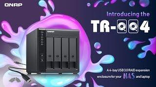 Introducing the TR-004:  A 4-bay USB 3.0 RAID expansion enclosure for your NAS and laptop