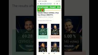 Elvish Yadav Vote In Bigg Boss #biggboss #elvishyadav #elvish #elvishyadavvlogs #bbott2 #viral