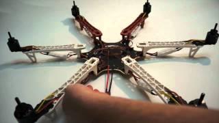 DJI F550 ARM EXTENSION HEAVY LIFT CONVERSION BUILD How To by Aerial Media Pros