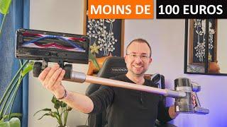 Jigoo C300 - Test d'un aspirateur balai à moins de 100€