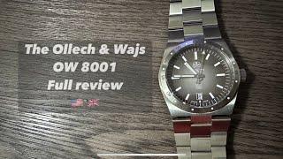 The new 2024 integrated Ollech Wajs OW 8001 a beautiful vintage new tool watch