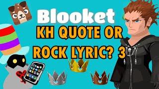 KH Quote or Rock/Metal Lyric? Part 3 - Blooket - Regular Pat Stream