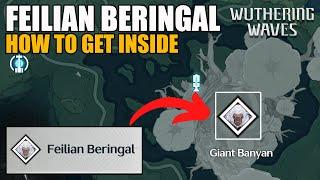 Feilian Beringal Location ( How to Get Inside ) Giant Banyan - Wuthering Waves 1.0