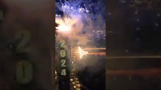 Happy 2024 New Year in Belgrade, Serbia