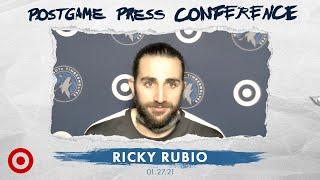 Ricky Rubio Postgame Press Conference - January 27, 2021