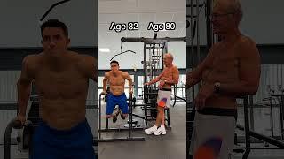 80 years old grandpa challenge me !! 